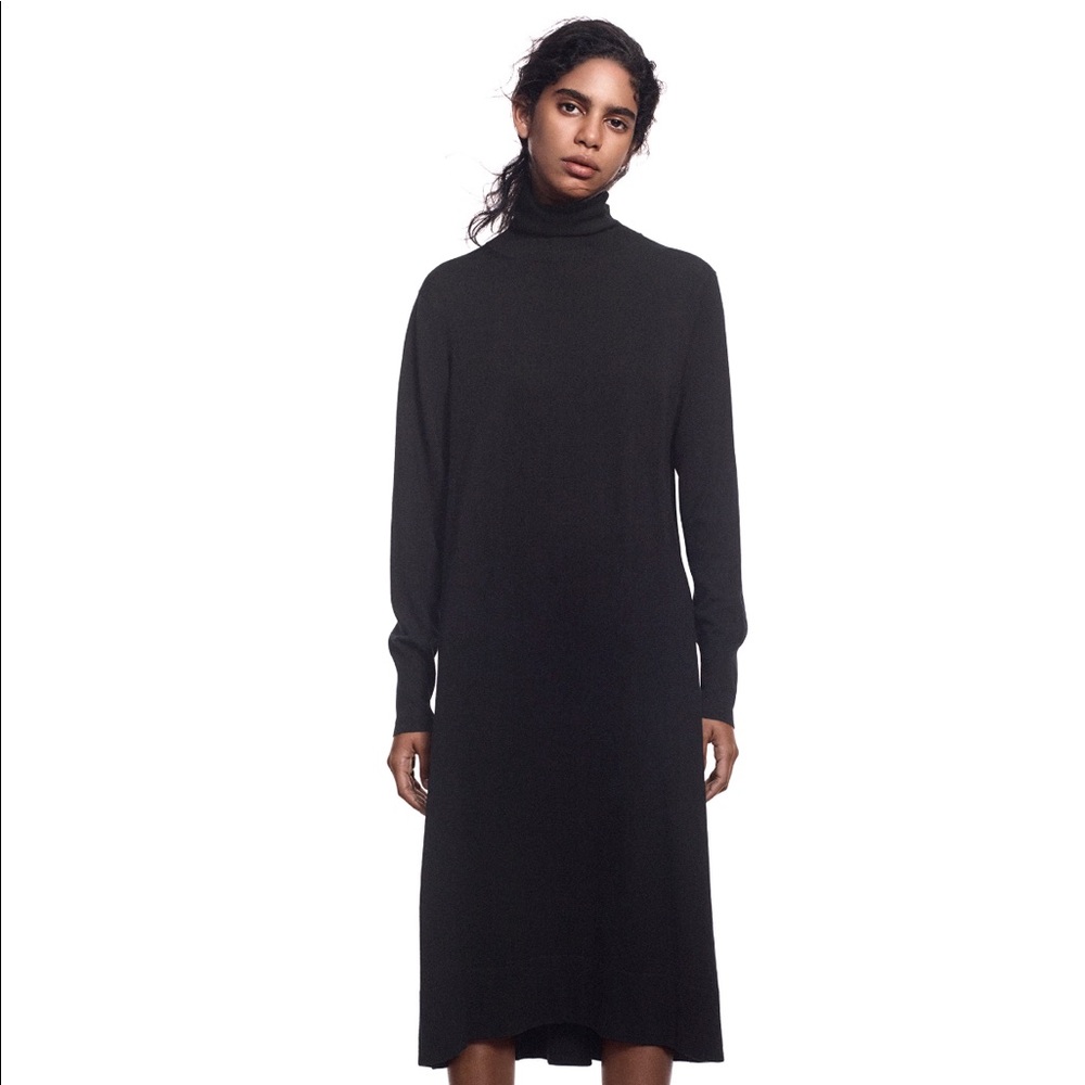 Uniqlo & Jil Sander knit dress XL Black